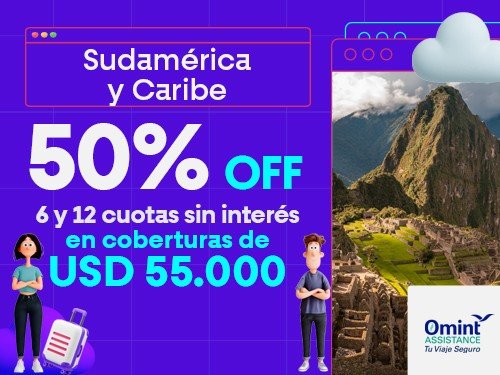 Asistencia al viajero 7 días - 1 pasajero