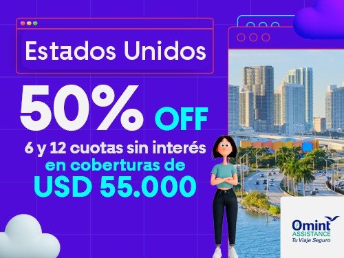 Asistencia al viajero 7 días - 1 pasajero