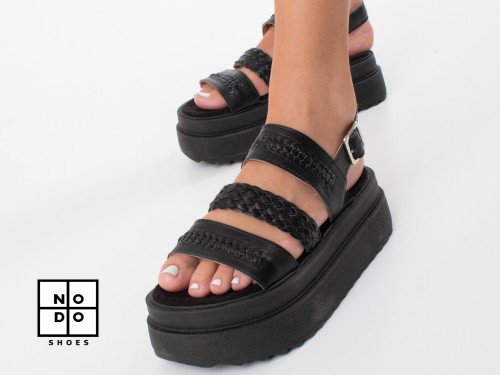 Sandalia Con Plataforma Nodo Shoes