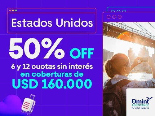 Asistencia al viajero 7 días - 1 pasajero