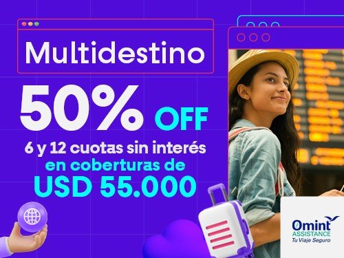 Asistencia al viajero 7 días - 1 pasajero