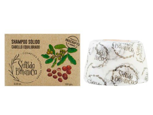 Sentida Botánica Shampoo Solido Equilibrado Natural Vegano
