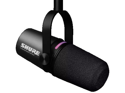 Micrófono Digital Shure MV7i Con Interfaz Incorporada
