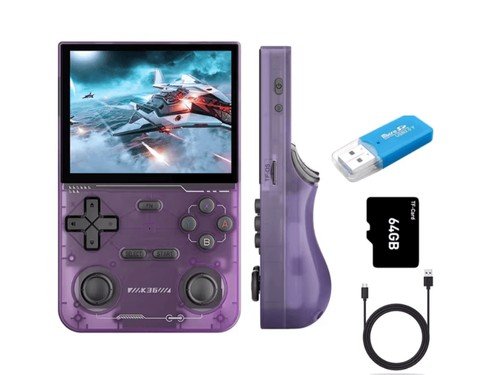 Consola De Juegos Portátil Handheld K36 - Purple
