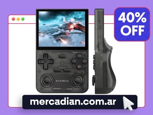 Consola De Juegos Portátil Handheld K36-Black