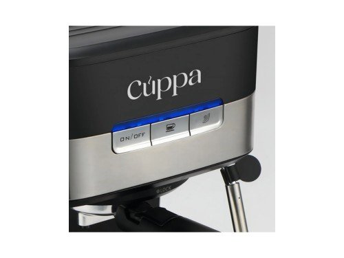 Cafetera Expreso Express Espuma Capuccino Latte Yelmo Color Negro