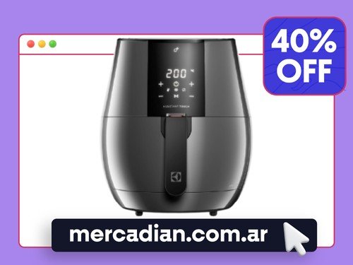 Freidora de Aire Electrolux EAF20 3,2 Litros