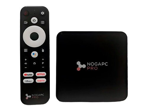 Smart TV Box 4K Noga PC PRO Android con Control de Voz