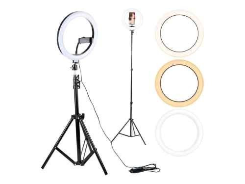 Aro de Luz Yi Bei Trípode con Soporte para Teléfono M004