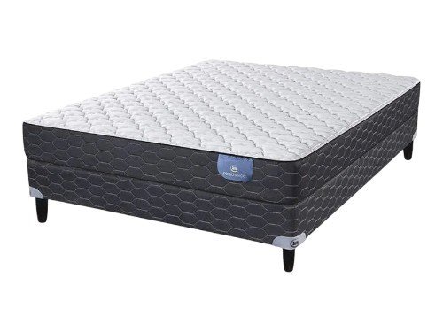 Sommier y Colchón de Resortes 2 Plazas Serta Joplin 130x190