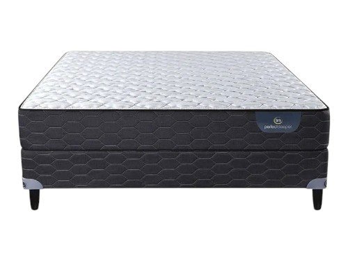 Sommier y Colchón de Resortes 2 Plazas Serta Joplin 130x190