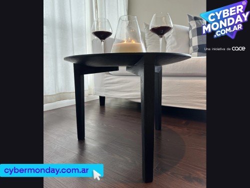 Mesa Ratona Madera Diseño Estilo Moderno En Madera Maciza