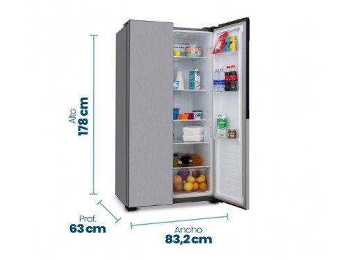 HELADERA PHILCO PHSB450X 450L SIDE BY SIDE