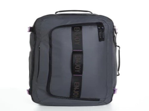 Mochila de Viaje Fly - Charcoal (gris) - Enjoy&Smile