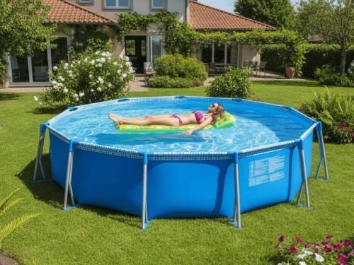 Pileta de Lona Pelopincho 1102 Estructural Redonda 3,05x0,75mts