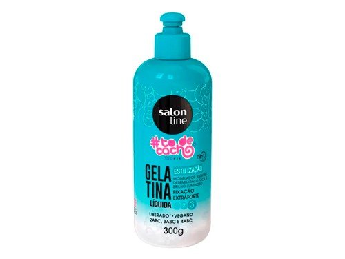 Salon Line Gelatina Liquida Gel Fijación Extra Fuerte 300ml