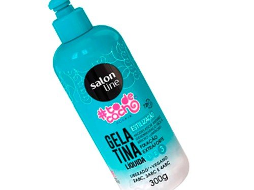 Salon Line Gelatina Liquida Gel Fijación Extra Fuerte 300ml