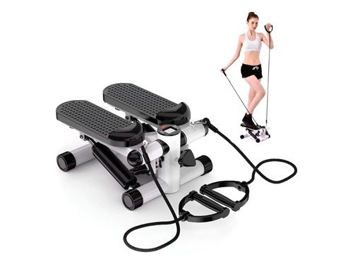 Mini Escalador Stepper Monitor + Bandas Alpina Power Step X1