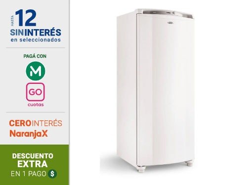 Freezer Vertical Whirlpool Wvu27D2 Blanco