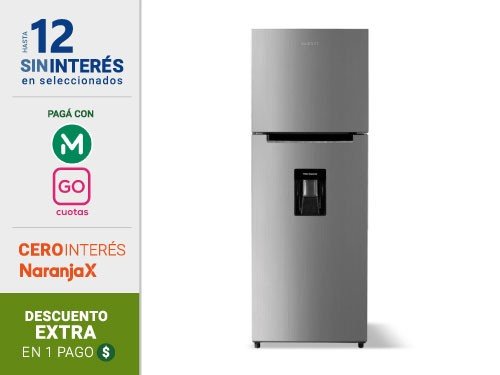 Heladera No Frost Smartlife SL-RNF370SDINV Inverter 354 Lts Inoxidable