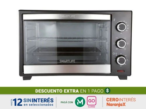 Horno Electrico Smartlife SL-TO0060 60 Lts