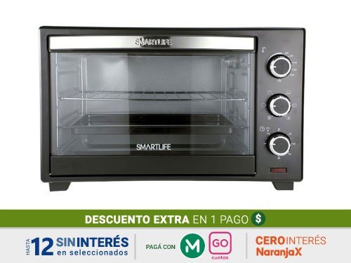 Horno Electrico Smartlife SL-TO0040 40 Lts