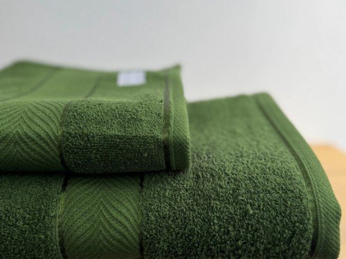 Juego Toalla y Toallon DUOMO 600gr - Verde