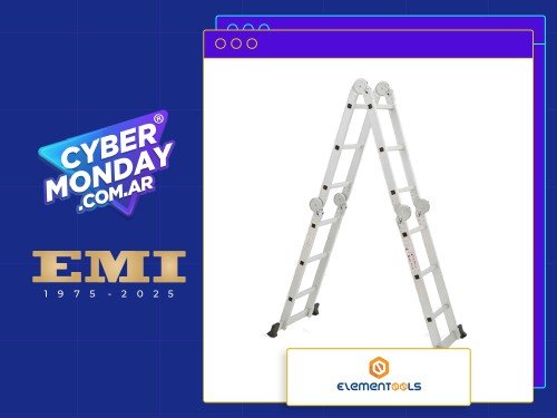 ESCALERA MULTIF ELEMENTOOLS 4X3.