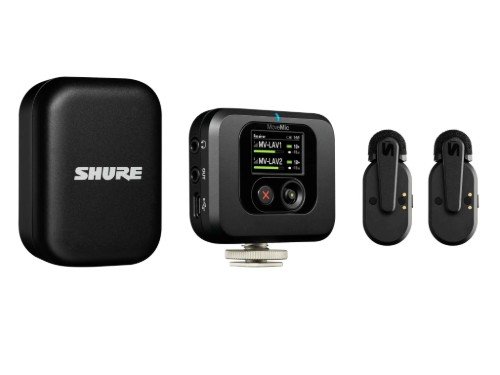 Sistema Inalámbrico Shure MOVEMIC TWO Receiver Kit 2 Mics