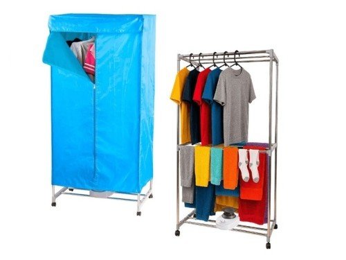 Secador De Ropa A Calor Tender Vertical Kanji Drytender1001 Gris