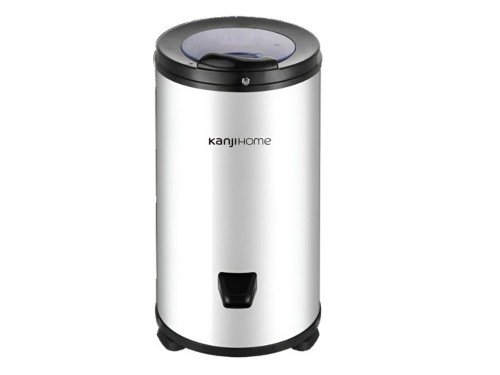Secarropas Centrífugo Eléctrico Acero Inox 6kg 2800rpm Kanji - Blanco