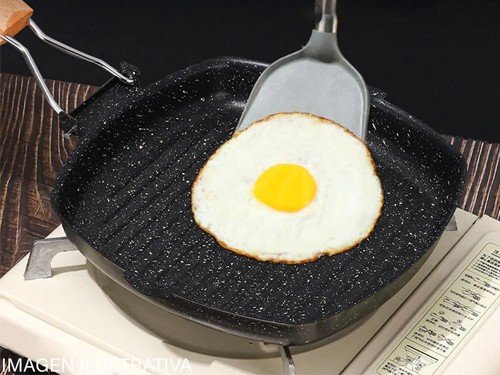 Bifera Acanalada De Aluminio Antiadherente