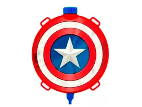 Mochila de Agua Circular con Pistola Capitán América