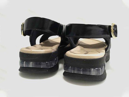 PICCADILLY. Sandalia baja de mujer, con cámara de aire, horma ancha,