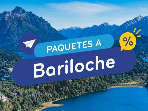 Paquete en oferta a Bariloche. Vuelo + Hotel. Argentina