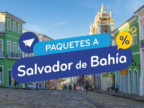 Paquete en oferta a Salvador de Bahia. Vuelo + Hotel. Brasil