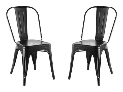 Sillas Metalicas Comedor Cocina Alpina Tolix X2