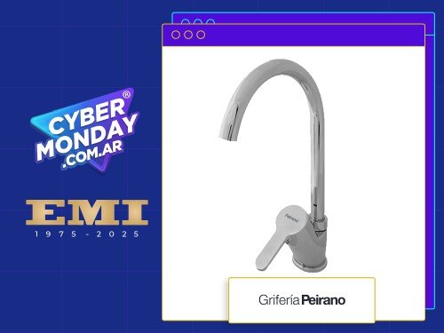 GRIFERIA COCINA MESADA MONOCOMANDO BETIS PEIRANO