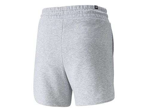 Short Puma Mujer Essentials 5 High Waist Grises