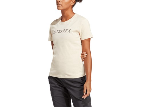Remera Adidas Mujer Terrex Classic Logo Manga Corta