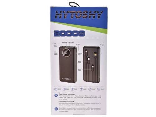 Cargador Portatil Hytoshy Powerbank 20000Mah