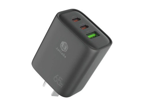 Cargador Rápido 65w Jd T71 Triple Puerto Carga Inteligente