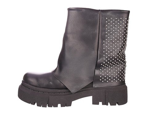 Borcegos Mujer Via Urbana Con Tachas