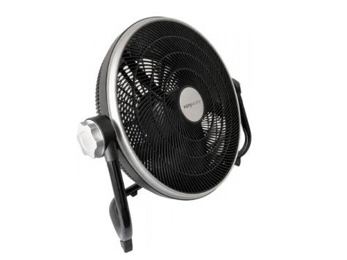 Ventilador Turbo De 20" Pulgadas Kanjihome KJH-FH1211 5 Aspas negro