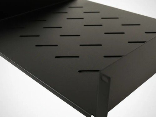 Bandeja para Rack GLC Fija de 2 Unidades 19 Pulgadas 400mm Negro