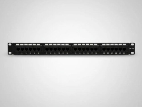 Patchera Patch Panel de 24 Puertos GLC Categoria 5e