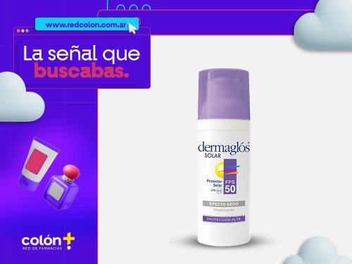 LINEA SOLAR F50 CREMA.x 50g DERMAGLOS