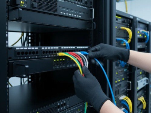 Patchera Patch Panel de 24 Puertos GLC Categoria 6