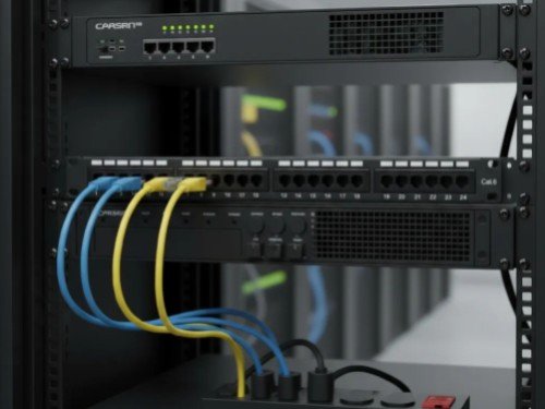 Patchera Patch Panel de 24 Puertos GLC Categoria 6