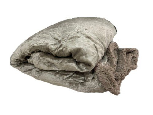 FRAZADA QUEEN FUL041 VERMONT 371 VISON FULLBLANC